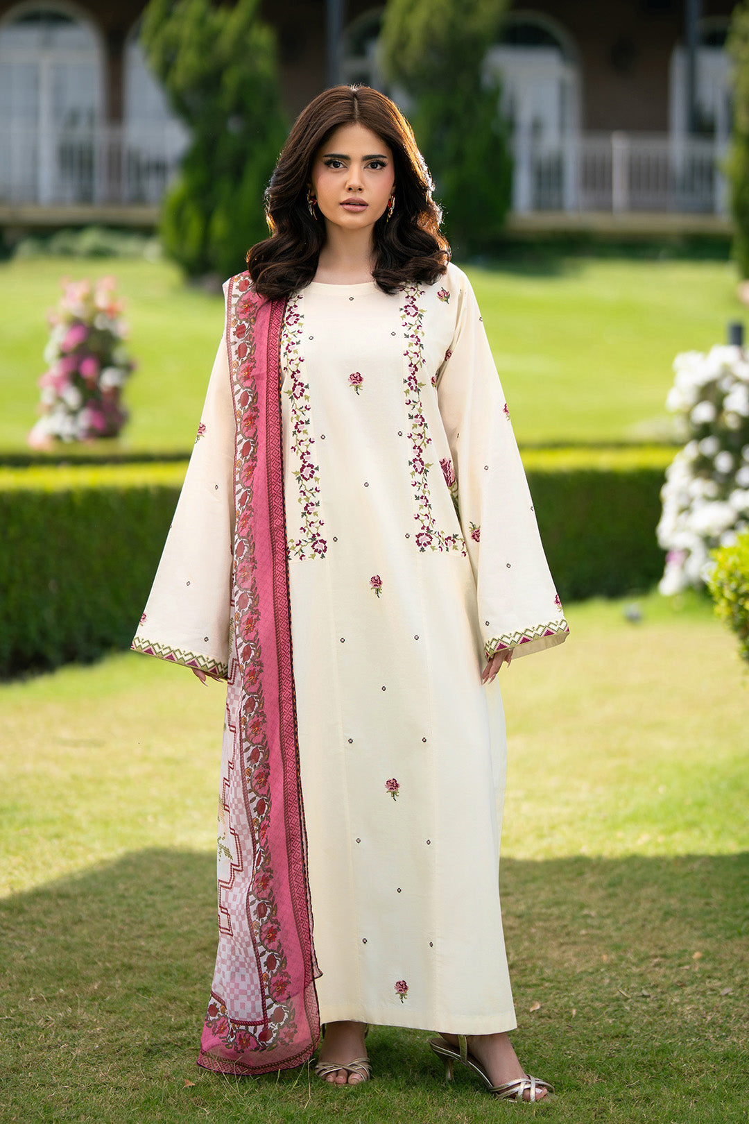 Alizeh | Printed Lawn | AF-EL-7076-Lace-3