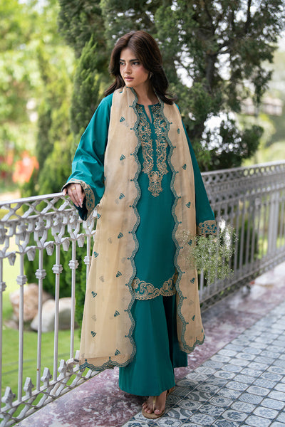 Alizeh | Printed Lawn | AF-EL-7074-Arctic