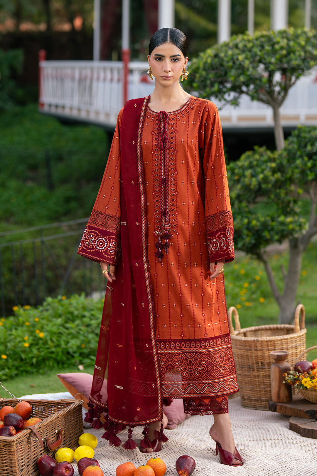 Alizeh | Printed Lawn | AF-EL-7066-Kaya