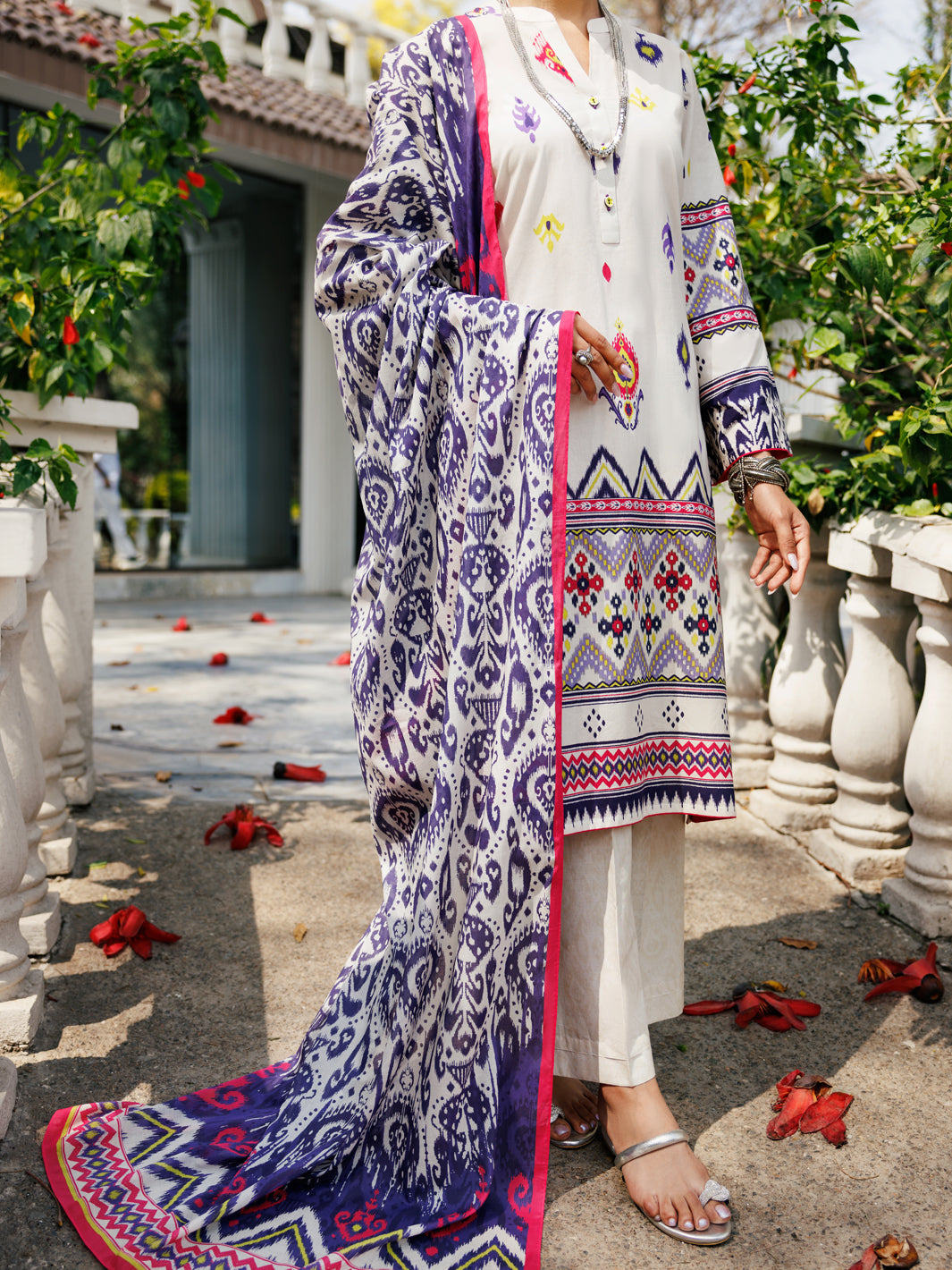 Almirah | Traditional Tale |ALP-3PS-2115 -  Almirah Ladies Clothes - Original Designer Dress - House of Maryam
