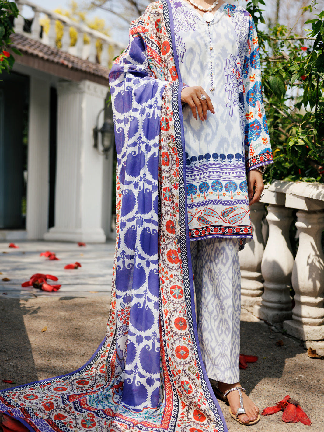 Almirah | Traditional Tale | ALP-3PS-2116 -  Almirah Ladies Clothes - Original Designer Dress - House of Maryam