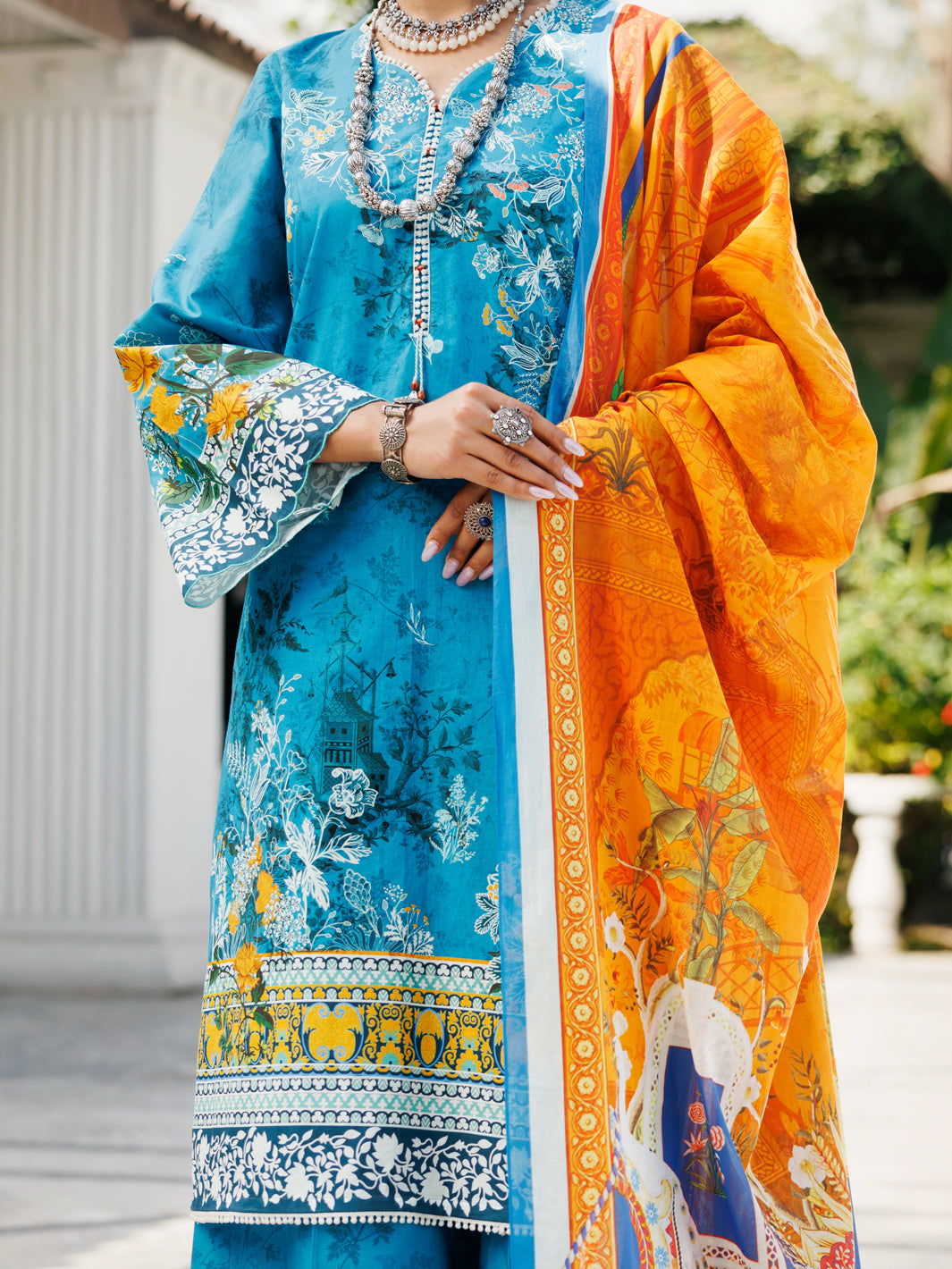 Almirah | Traditional Tale | ALP-3PS-2117 -  Almirah Ladies Clothes - Original Designer Dress - House of Maryam
