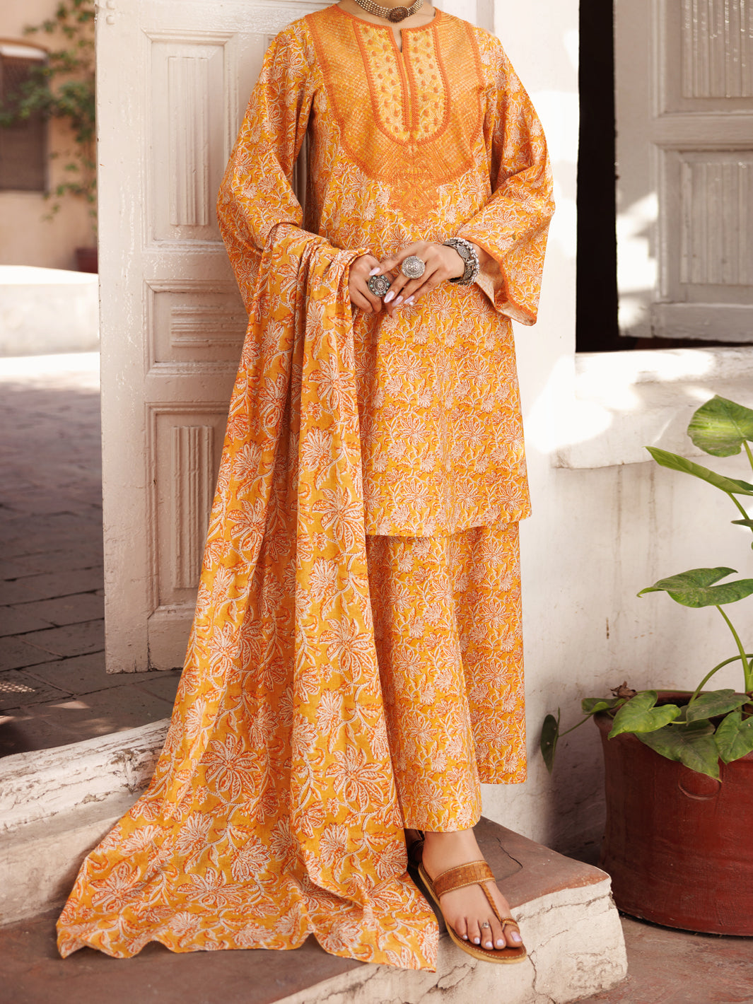Almirah | Traditional Tale |  ALP-3PS-2131 -  Almirah Ladies Clothes - Original Designer Dress - House of Maryam