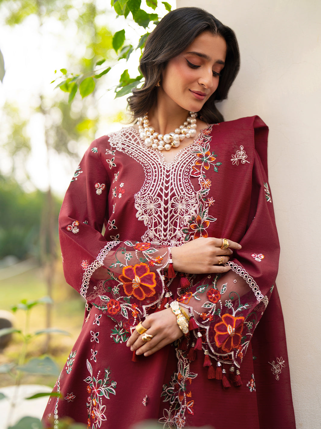 Mahnur | Angan Embroidered Lawn 26 | AN-001-3