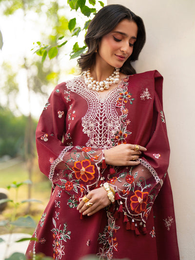 Mahnur | Angan Embroidered Lawn 26 | AN-001