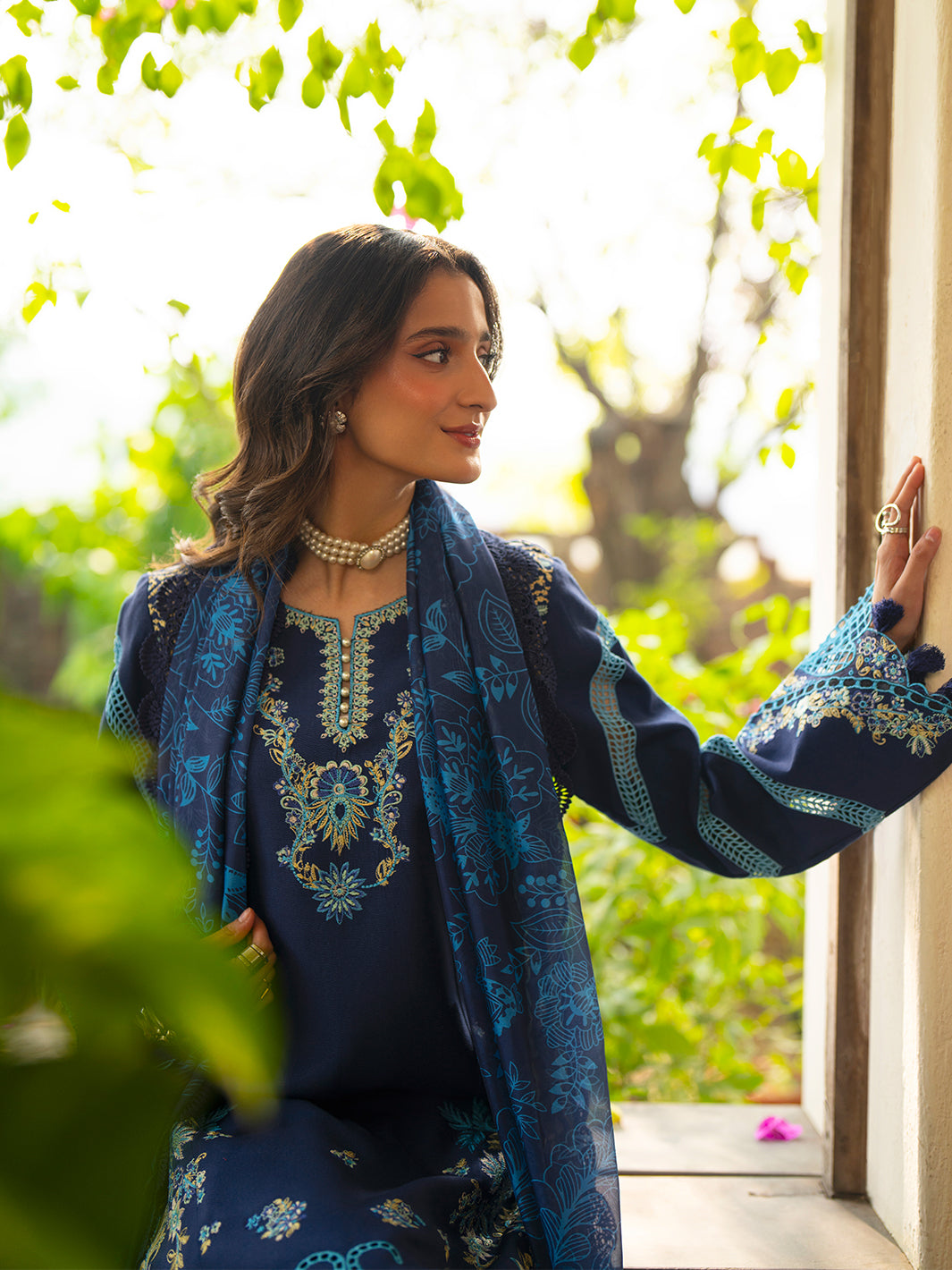 Mahnur | Angan Embroidered Lawn 26 | AN-002-5
