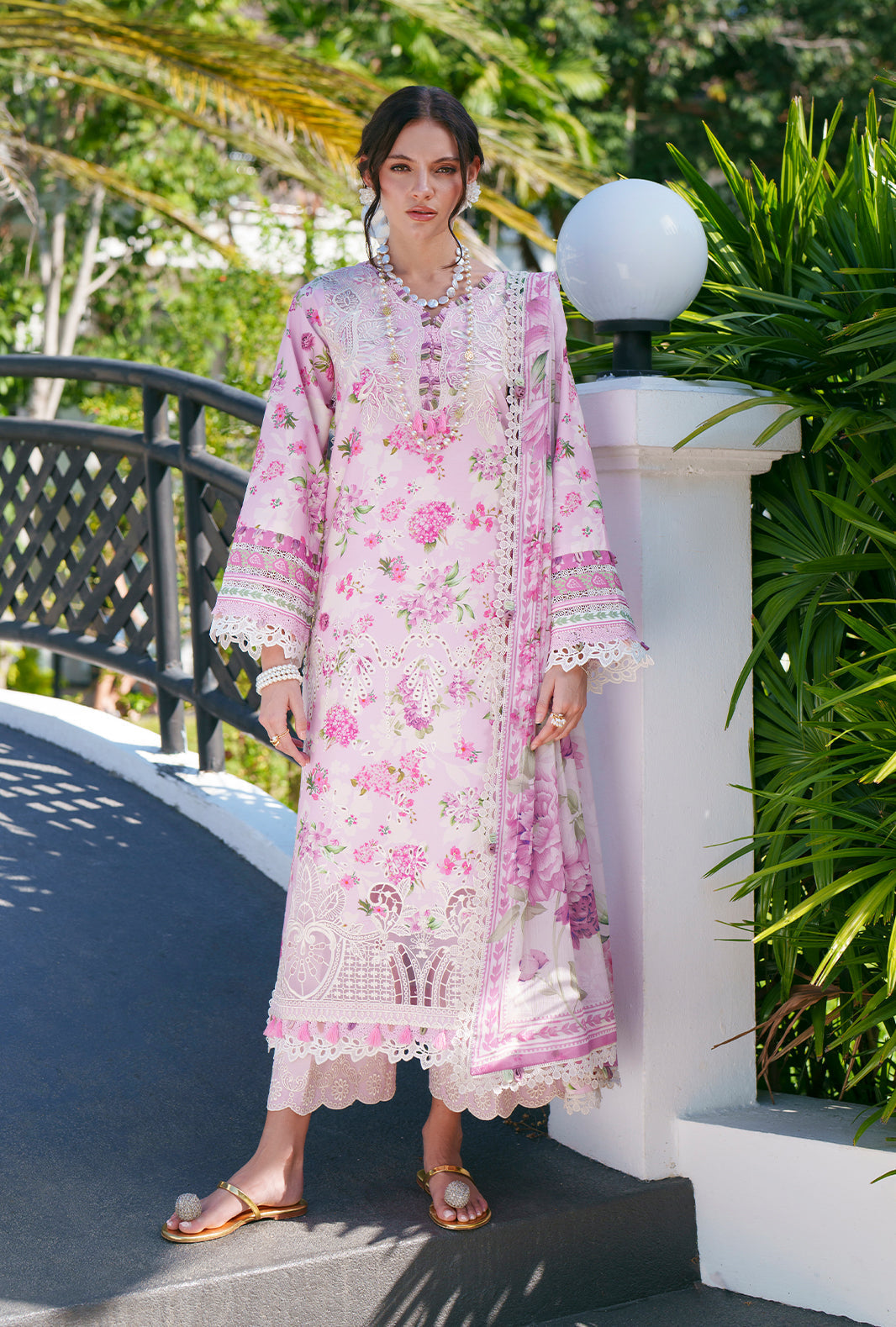 AJR Couture | Printed Chikankari 26 | Rumi