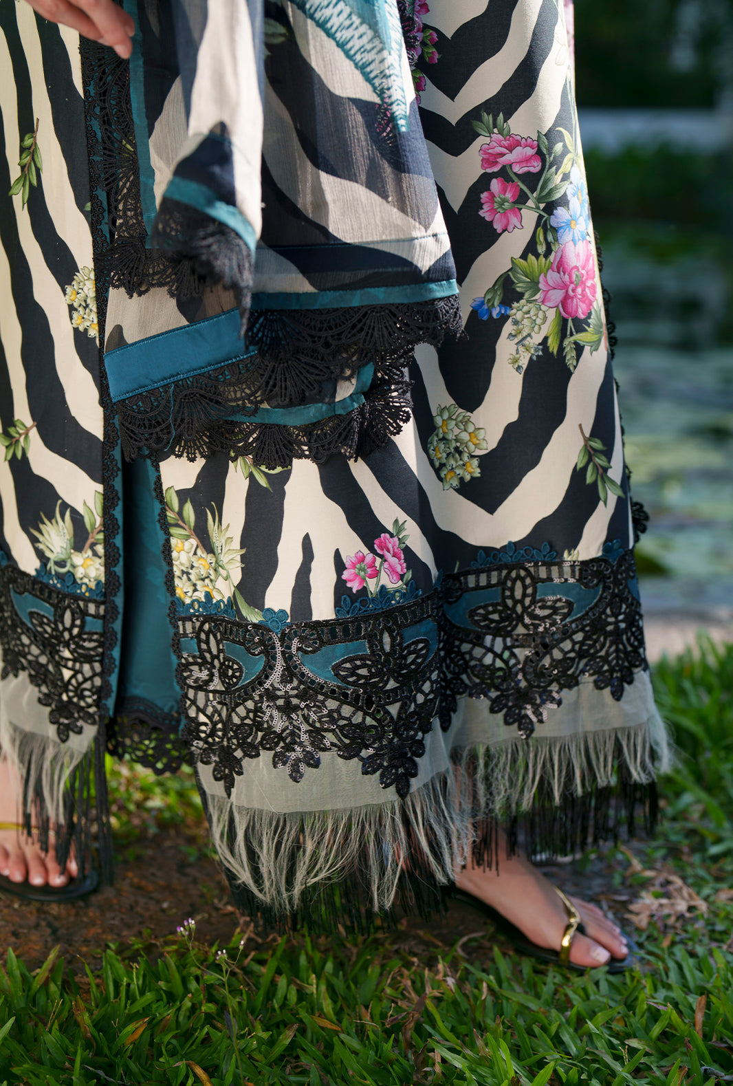 AJR Couture | Printed Chikankari 26 | Iris-3