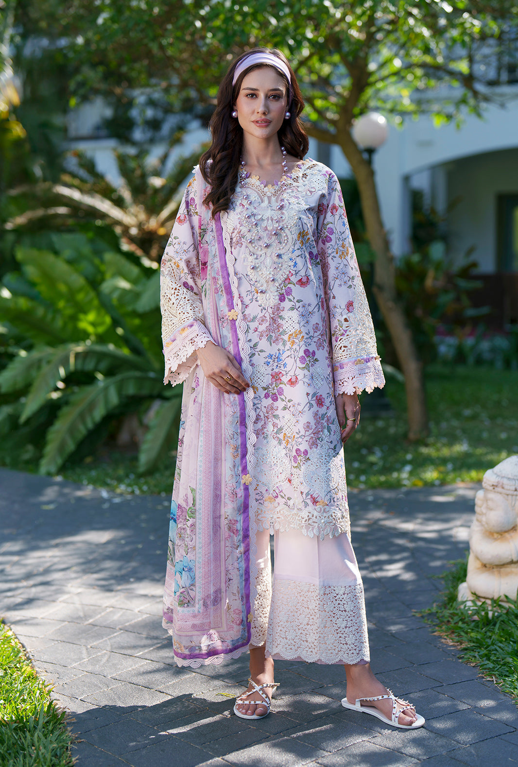 AJR Couture | Printed Chikankari 26 | Zuri