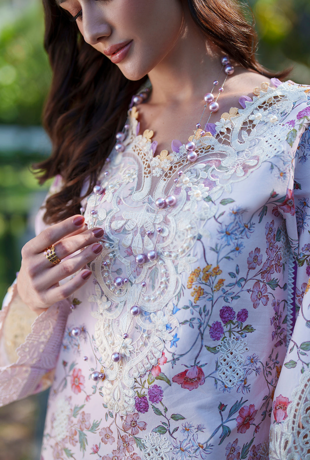 AJR Couture | Printed Chikankari 26 | Zuri, image 3
