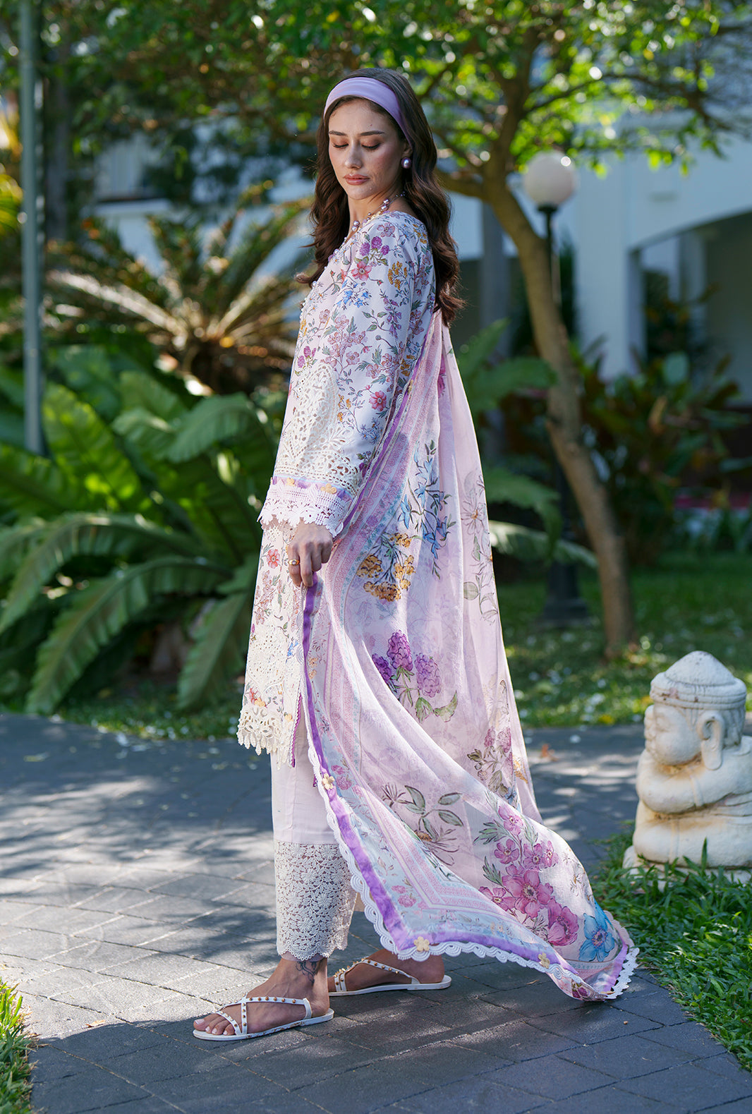 AJR Couture | Printed Chikankari 26 | Zuri, image 2