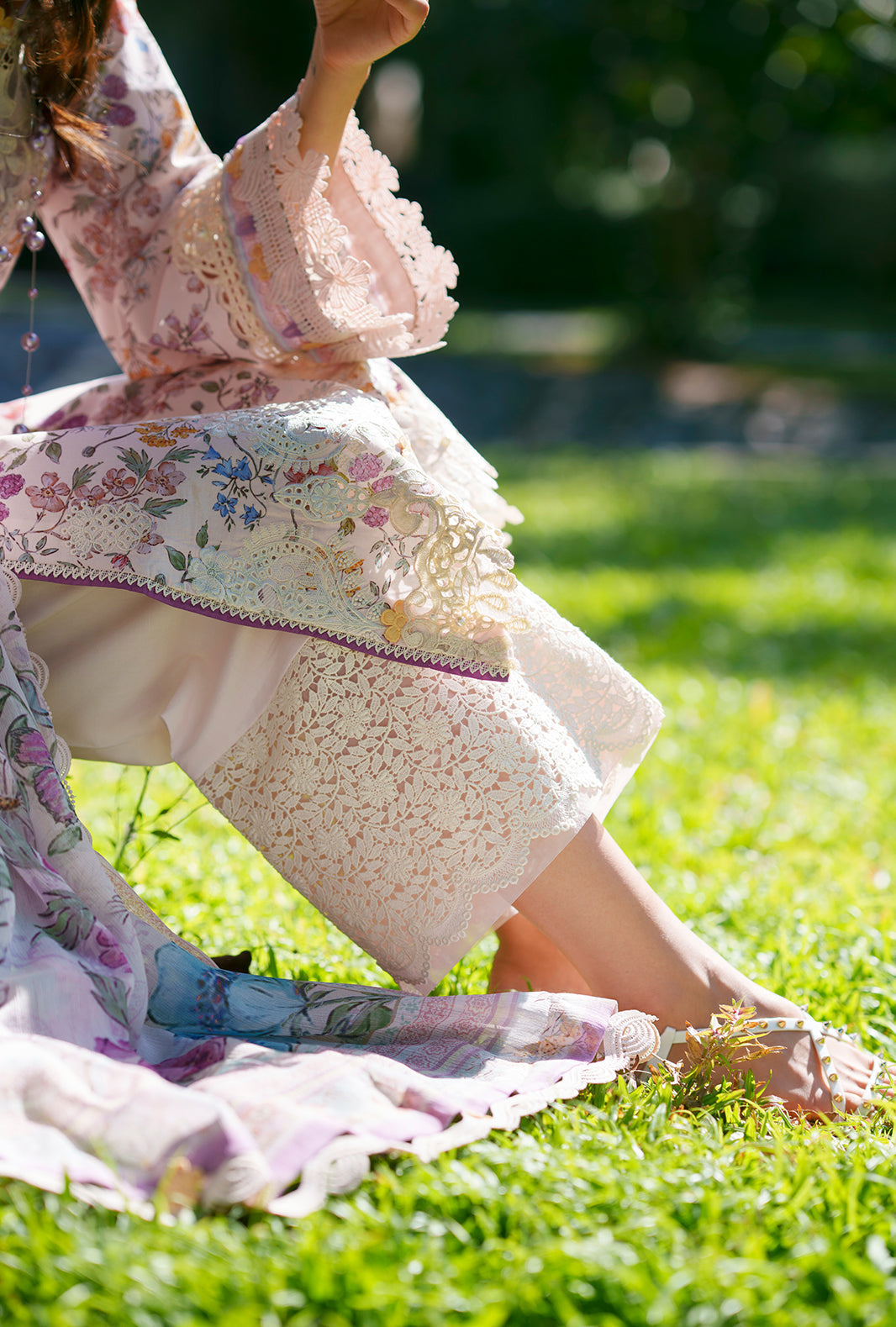 AJR Couture | Printed Chikankari 26 | Zuri, image 5