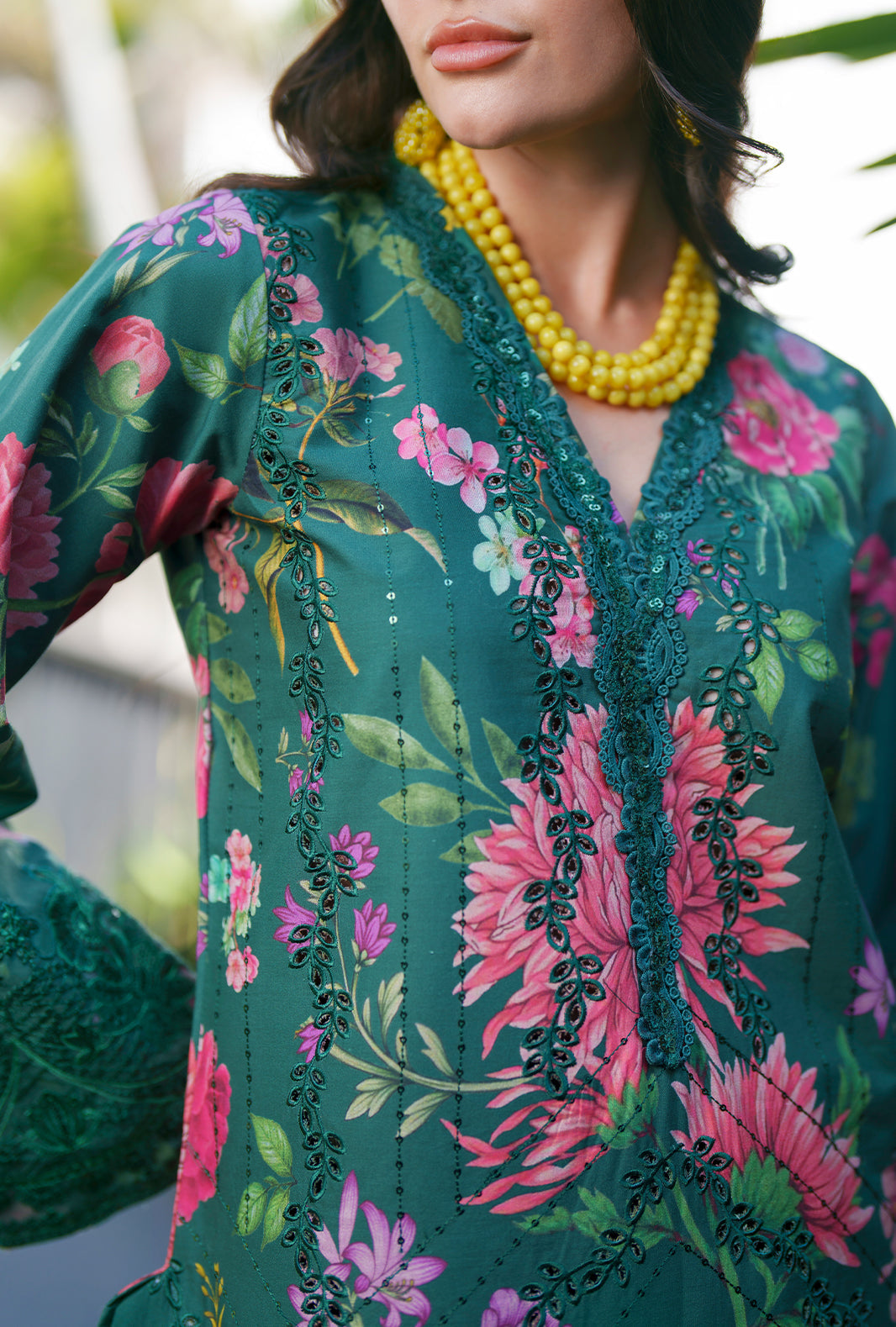 AJR Couture | Printed Chikankari 26 | Tali-5