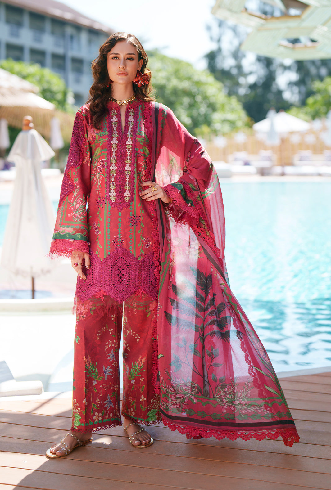 AJR Couture | Printed Chikankari 26 | Amaira