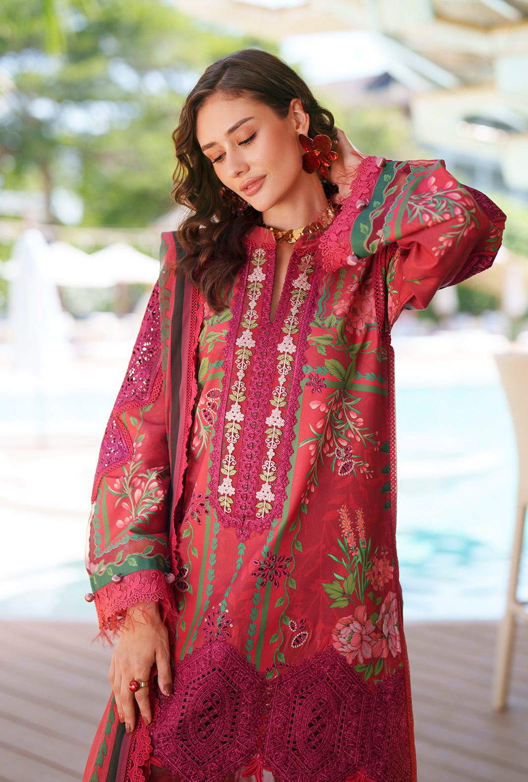 AJR Couture | Printed Chikankari 26 | Amaira, image 3