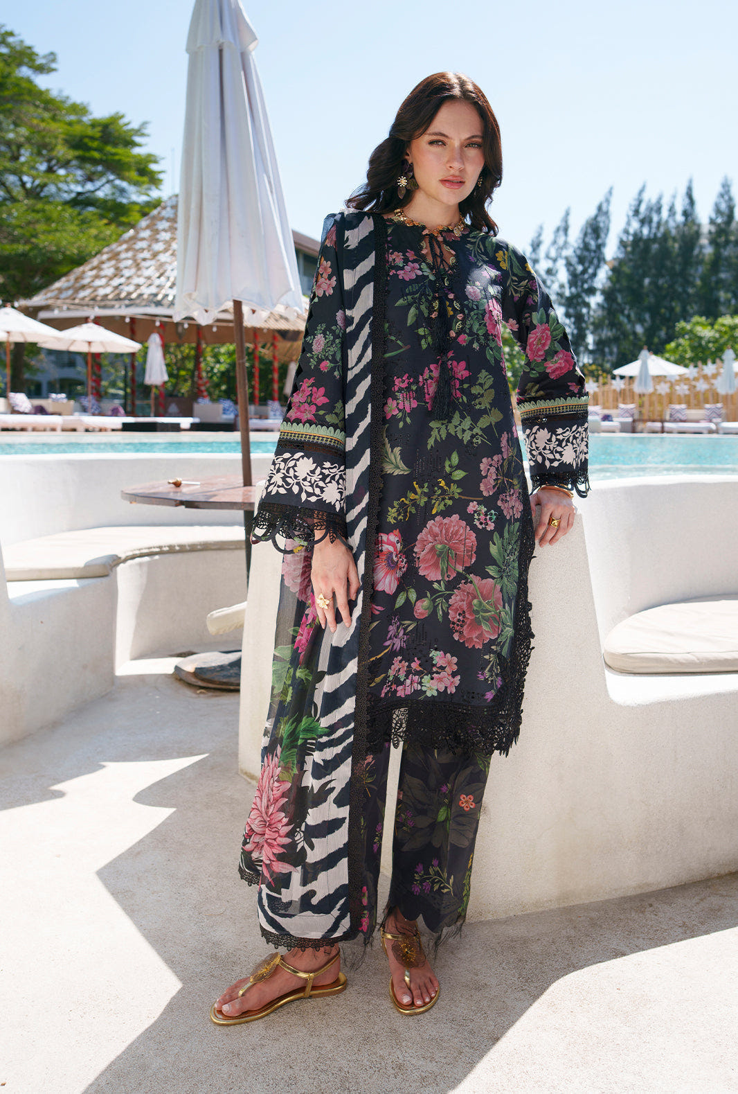 AJR Couture | Printed Chikankari 26 | Vera
