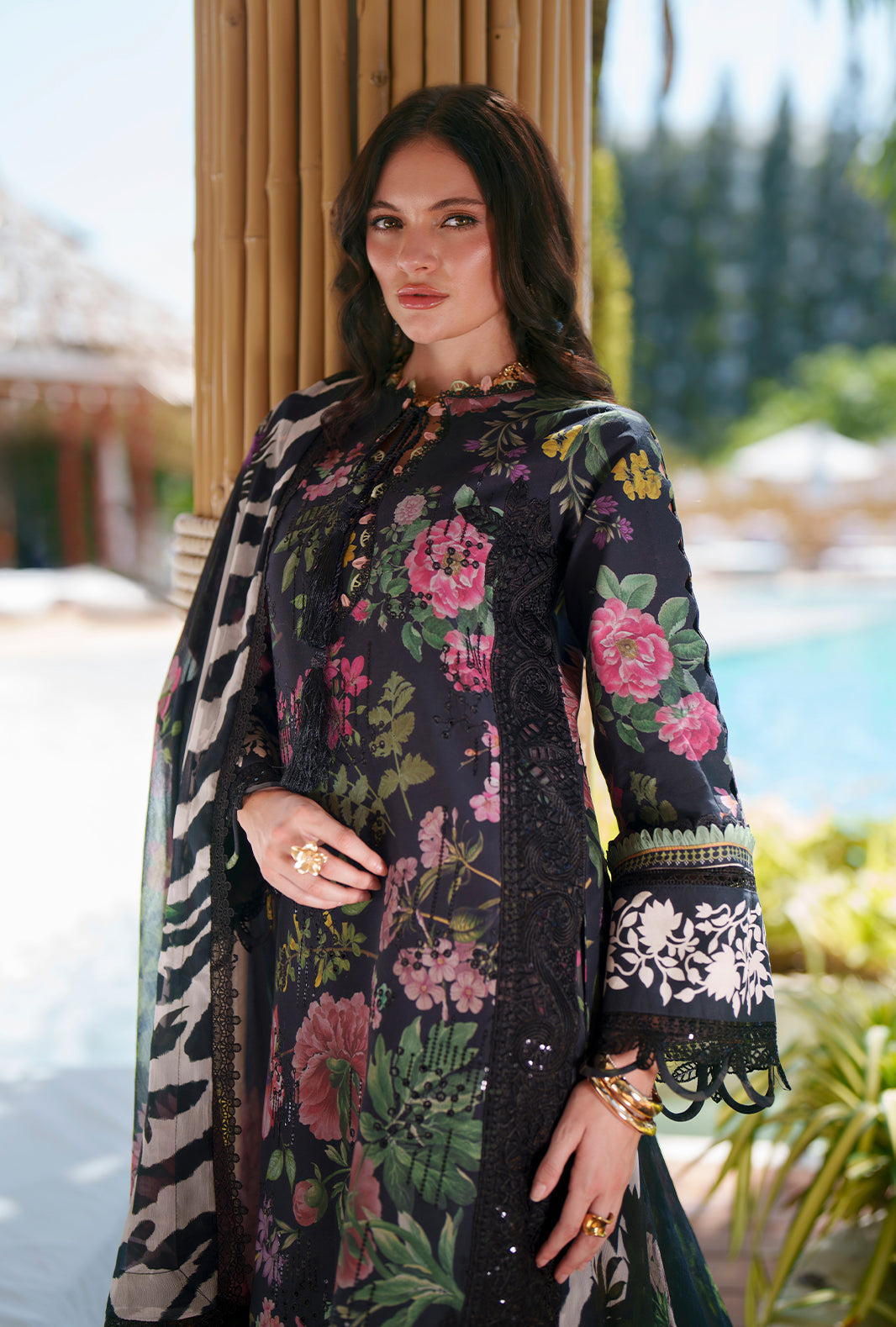 AJR Couture | Printed Chikankari 26 | Vera, image 3