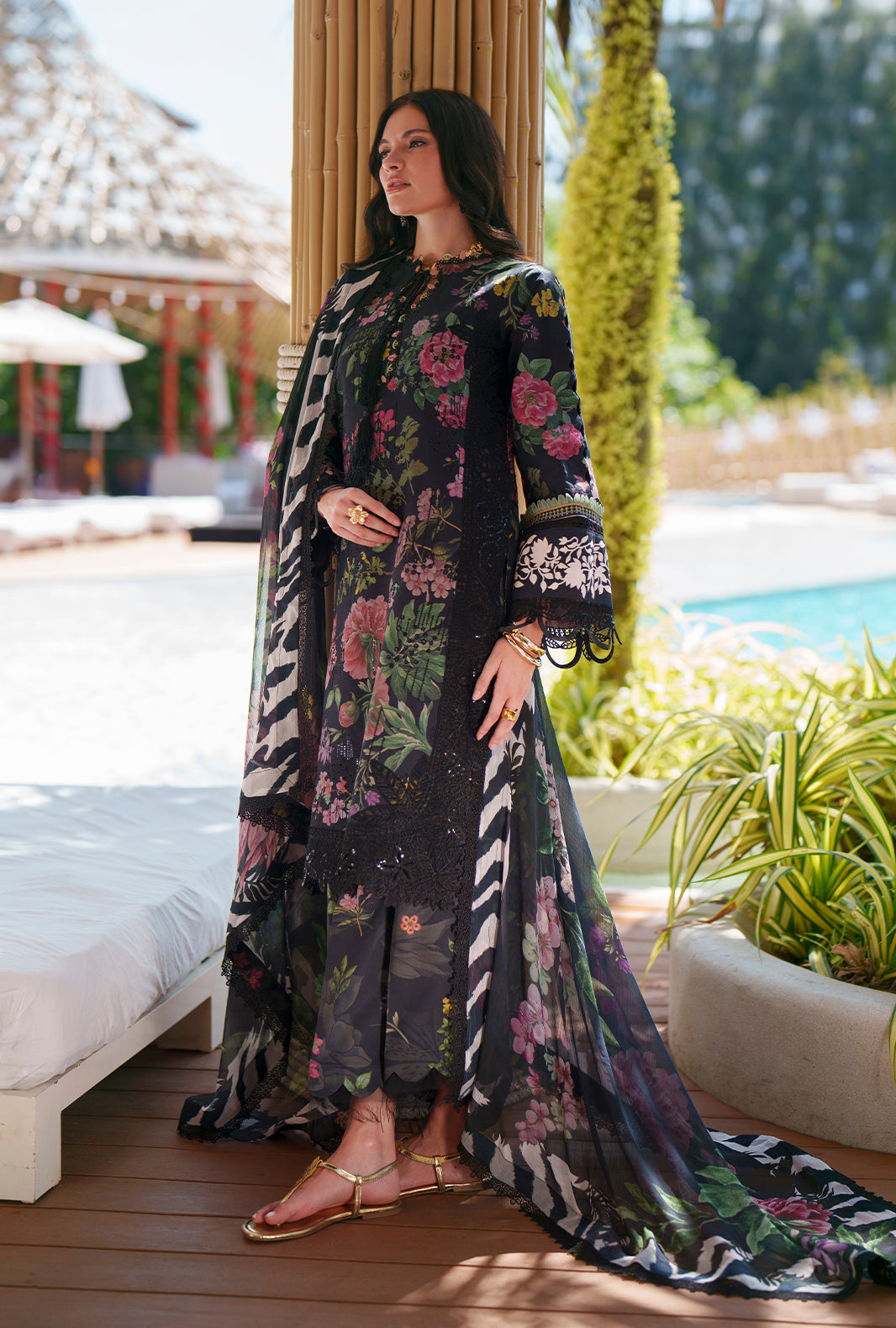 AJR Couture | Printed Chikankari 26 | Vera