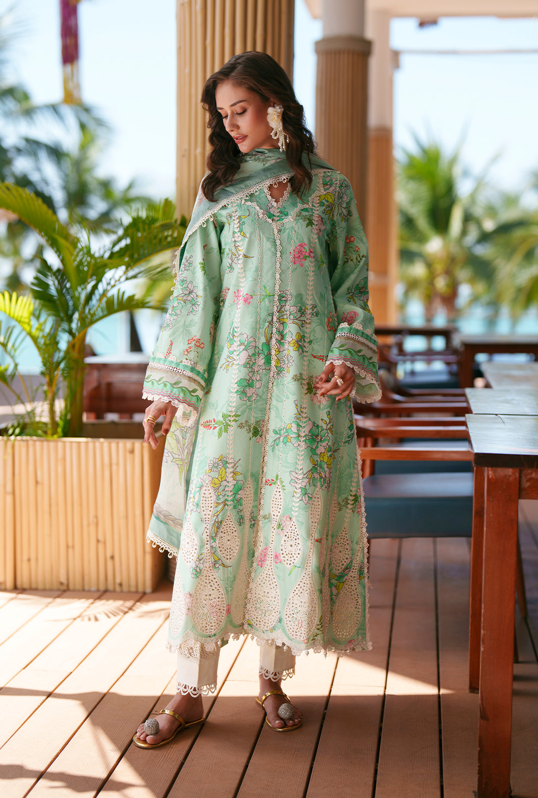 AJR Couture | Printed Chikankari 26 | Eliya, image 2