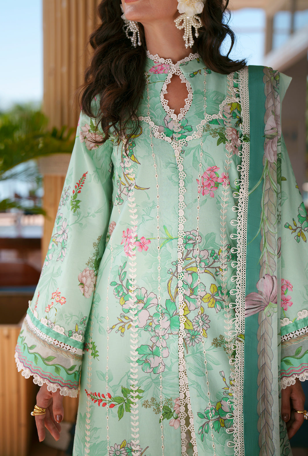 AJR Couture | Printed Chikankari 26 | Eliya, image 3