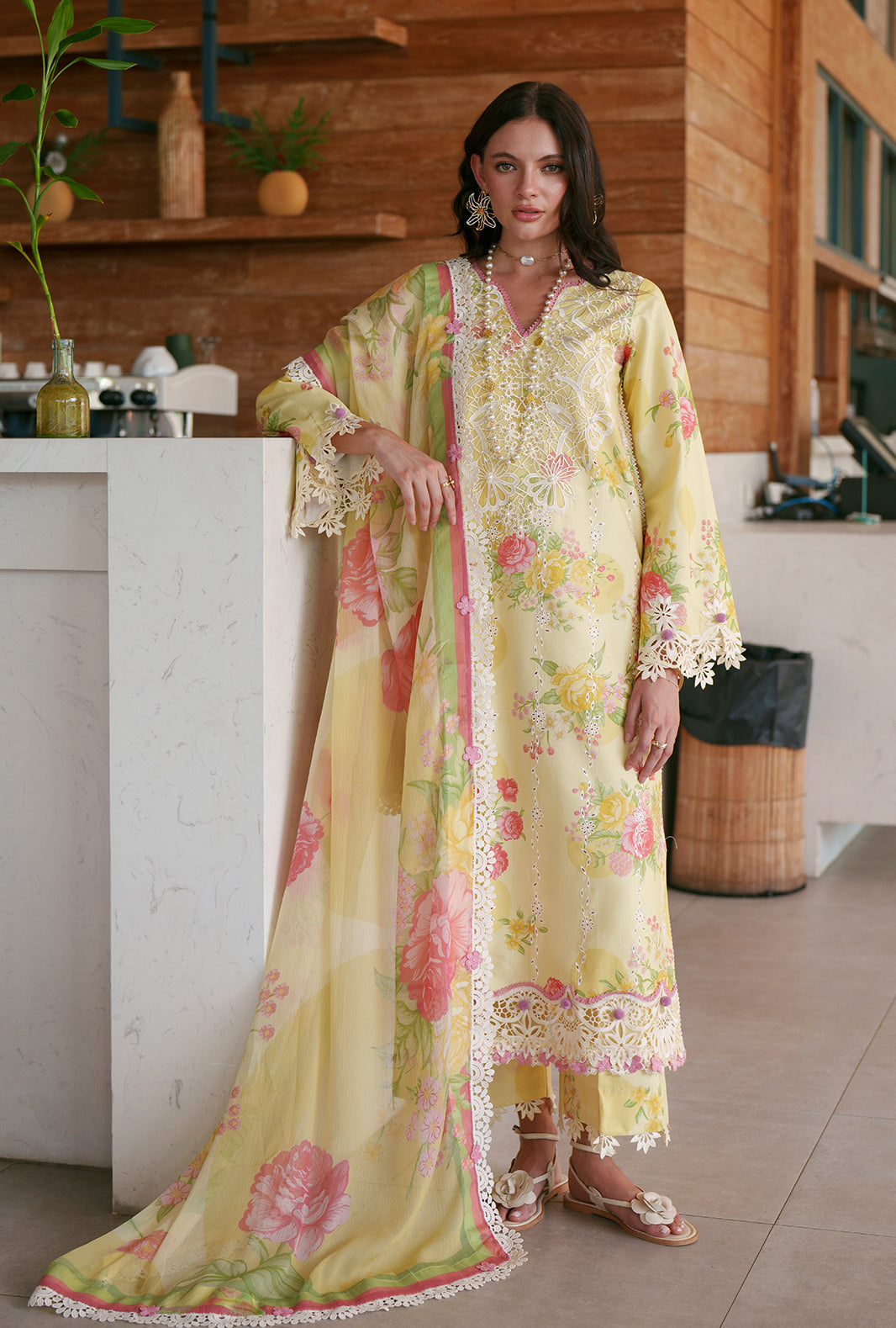 AJR Couture | Printed Chikankari 26 | Feya