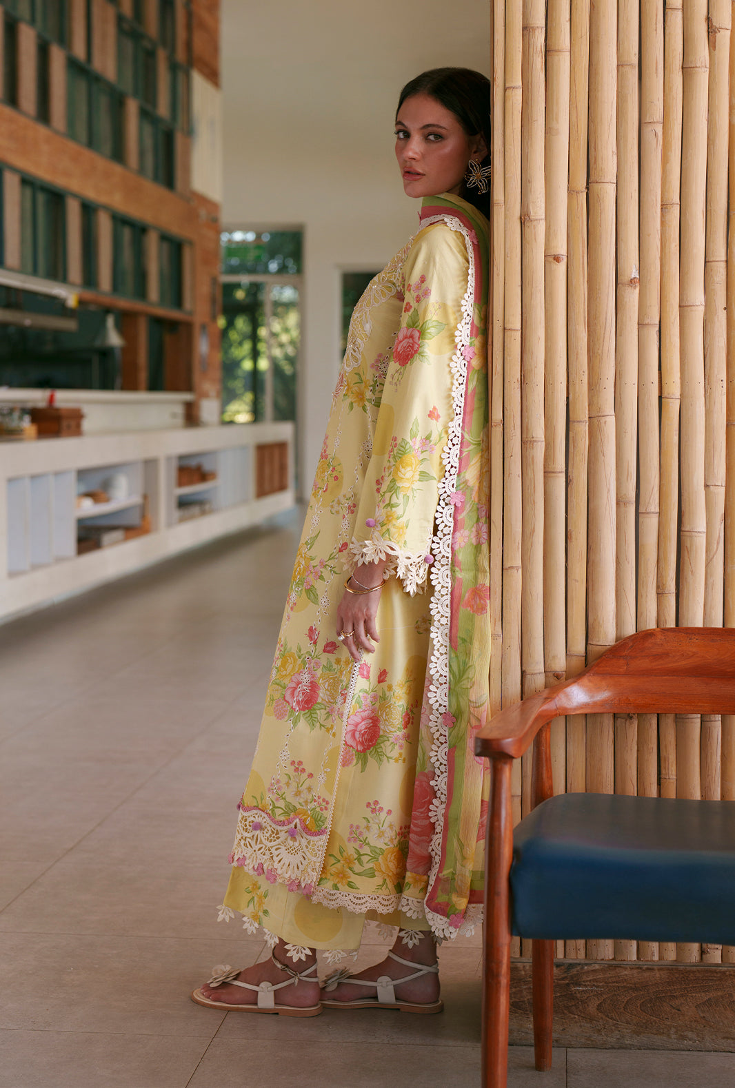 AJR Couture | Printed Chikankari 26 | Feya, image 4