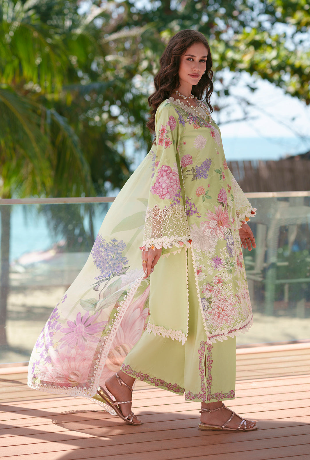 AJR Couture | Printed Chikankari 26 | Riwa