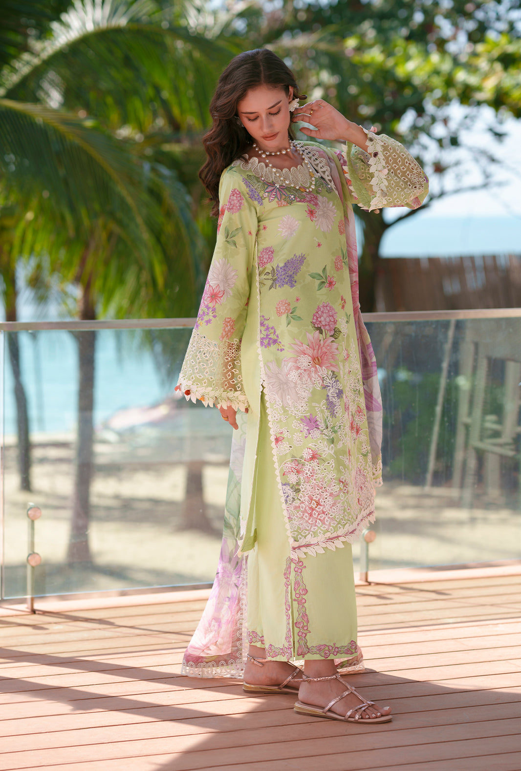 AJR Couture | Printed Chikankari 26 | Riwa