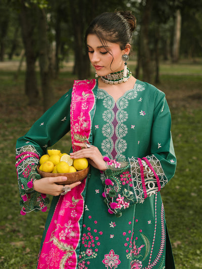 Mahnur | Dahlia Luxury Lawn 25 | Ara -  Mahnur Ladies Clothes - Original Designer Dress - House of Maryam