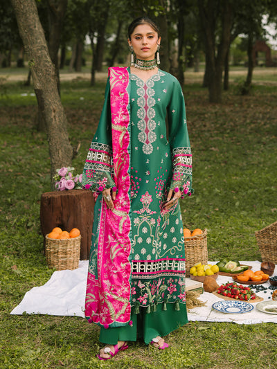 Mahnur | Dahlia Luxury Lawn 25 | Ara -  Mahnur Ladies Clothes - Original Designer Dress - House of Maryam