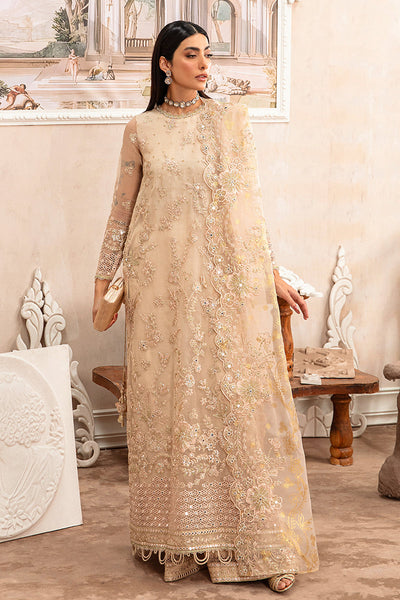 Cross Stitch | Wedding Pret | Suffuse Tale-3PC Organza Embroidered Pret