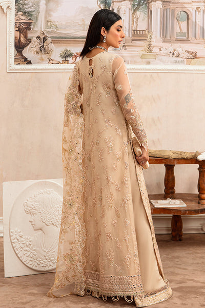 Cross Stitch | Wedding Pret | Suffuse Tale-3PC Organza Embroidered Pret
