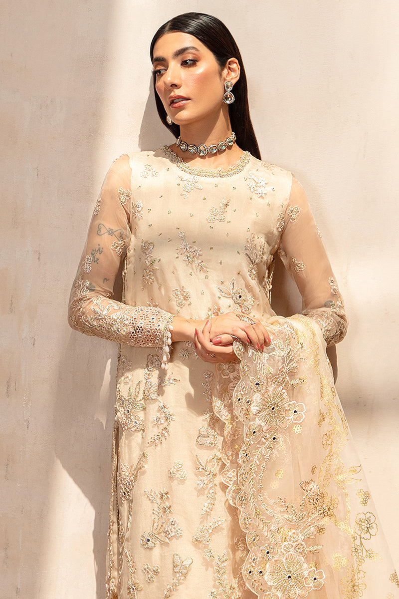 Cross Stitch | Wedding Collection 24 | SUFFUSE TALE -  Cross Stitch Formal - Original Designer Dress - House of Maryam