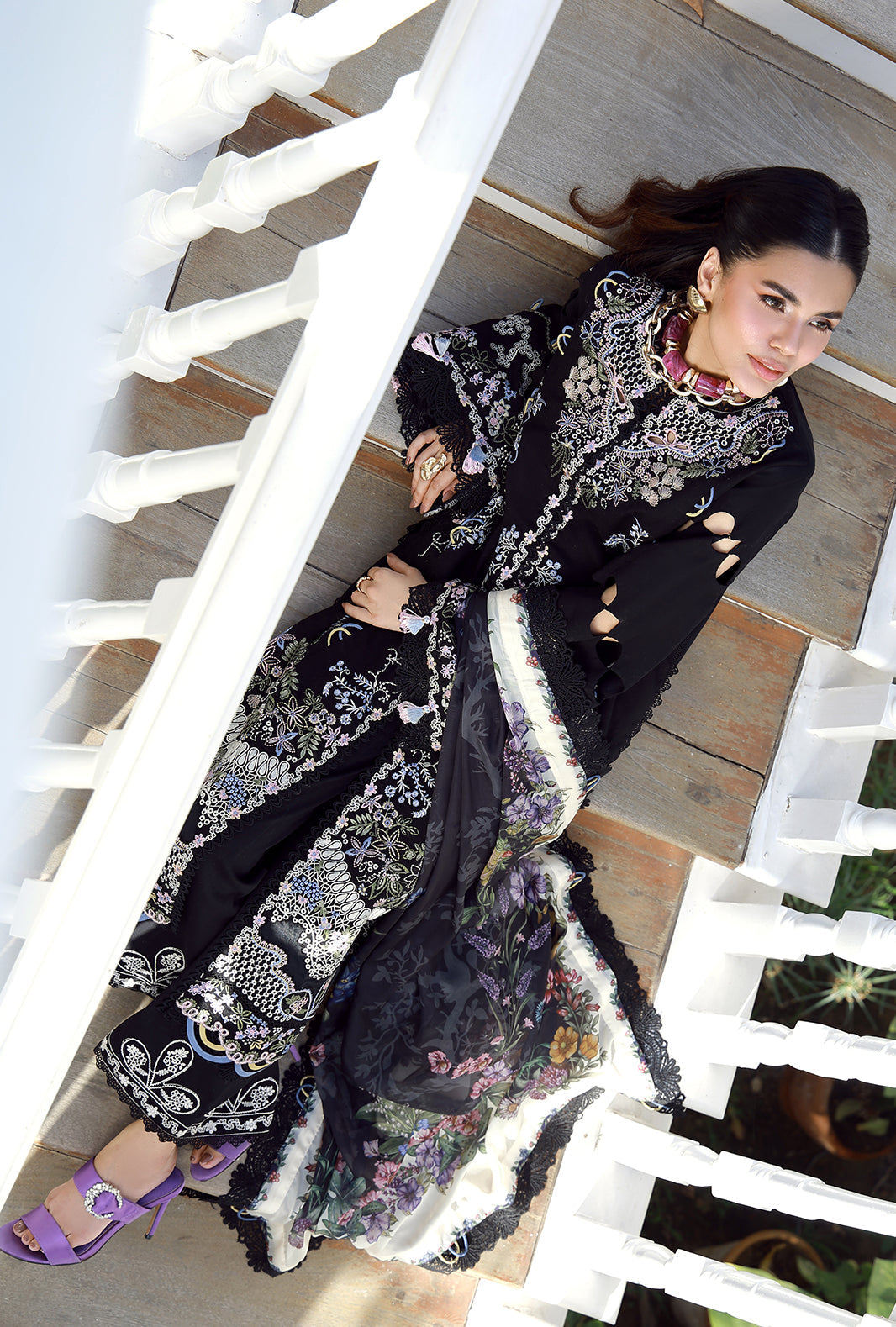 AJR Couture | Signature Lawn 26 | Vylo-4