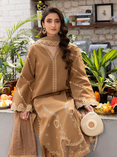 Izel | Meadow Muse Embroidered Lawn 25 | AVELA -  Izel Ladies Clothes - Original Designer Dress - House of Maryam