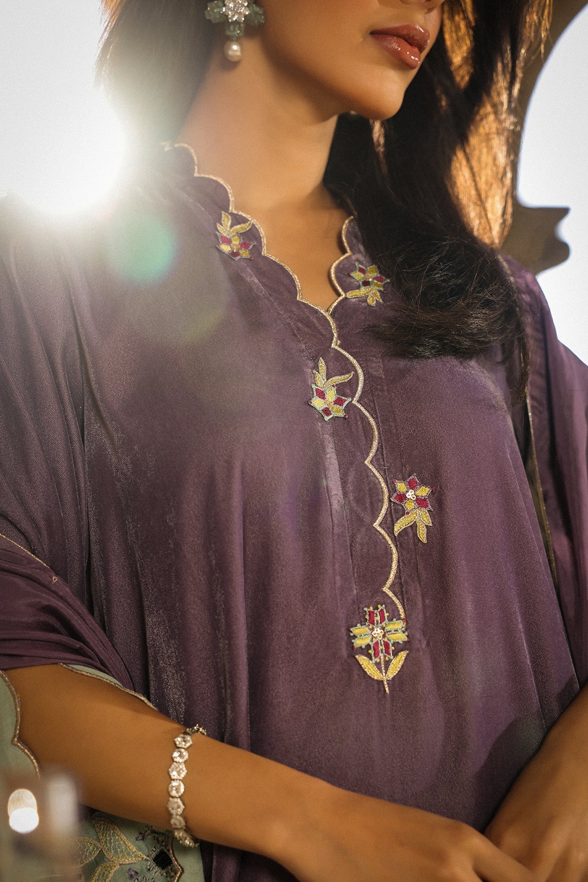 Sahar | Luxury Pret 25 | Lilac Mist, image 4