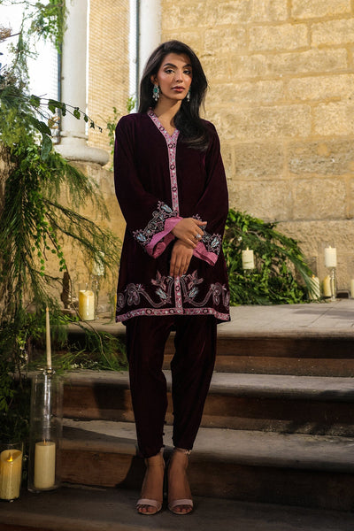 Sahar | Luxury Pret 25 | Plum Reverie
