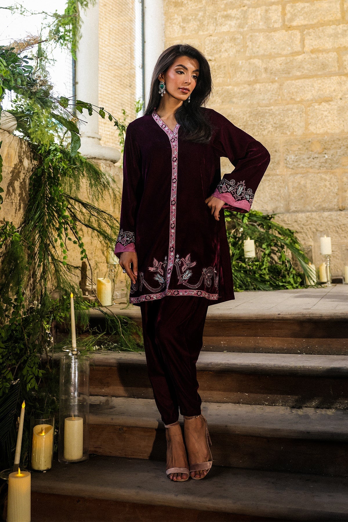 Sahar | Luxury Pret 25 | Plum Reverie-3