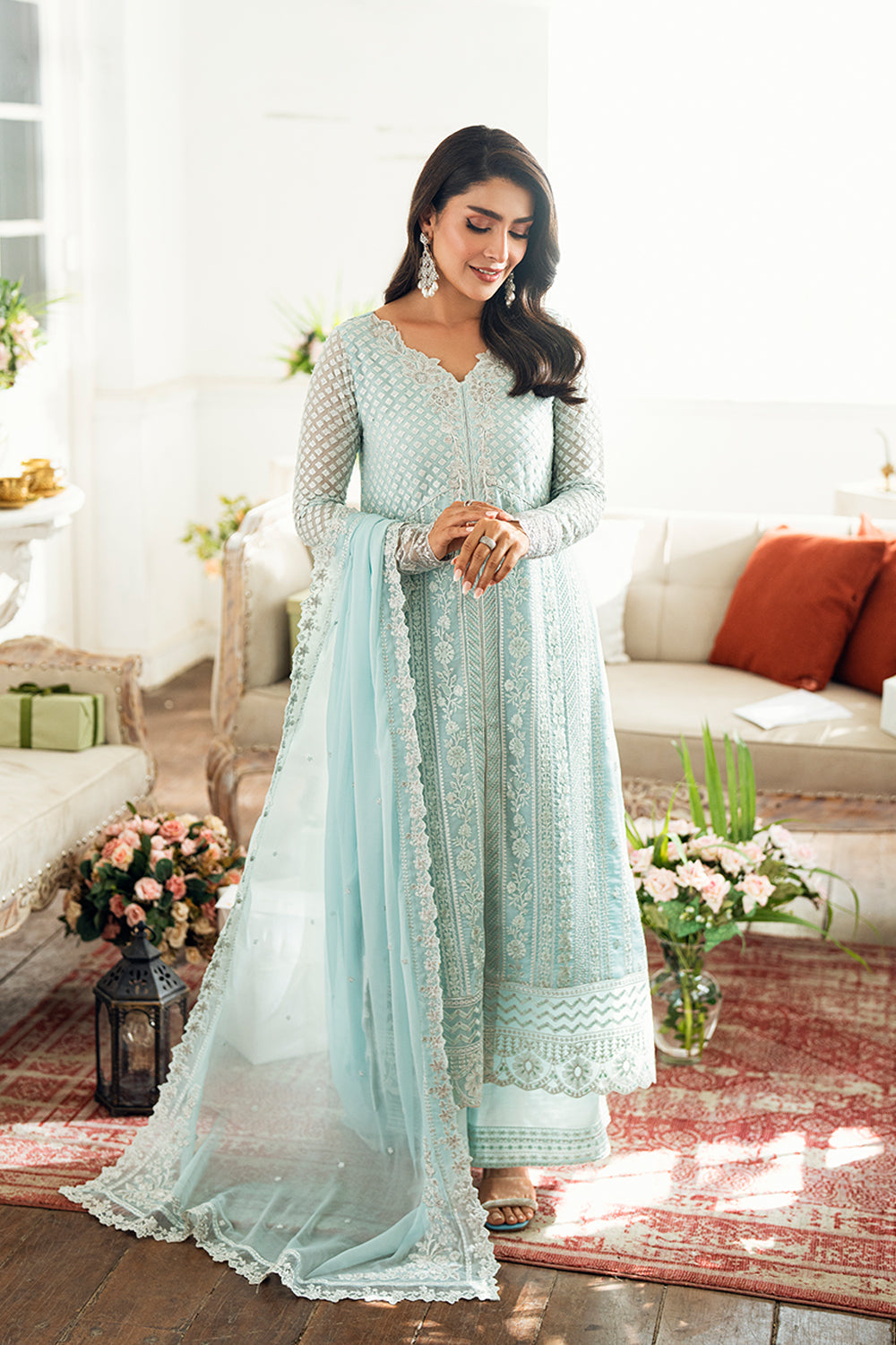Azure | Luxe Formals | Azure Glow -  Azure Ladies Clothes - Original Designer Dress - House of Maryam