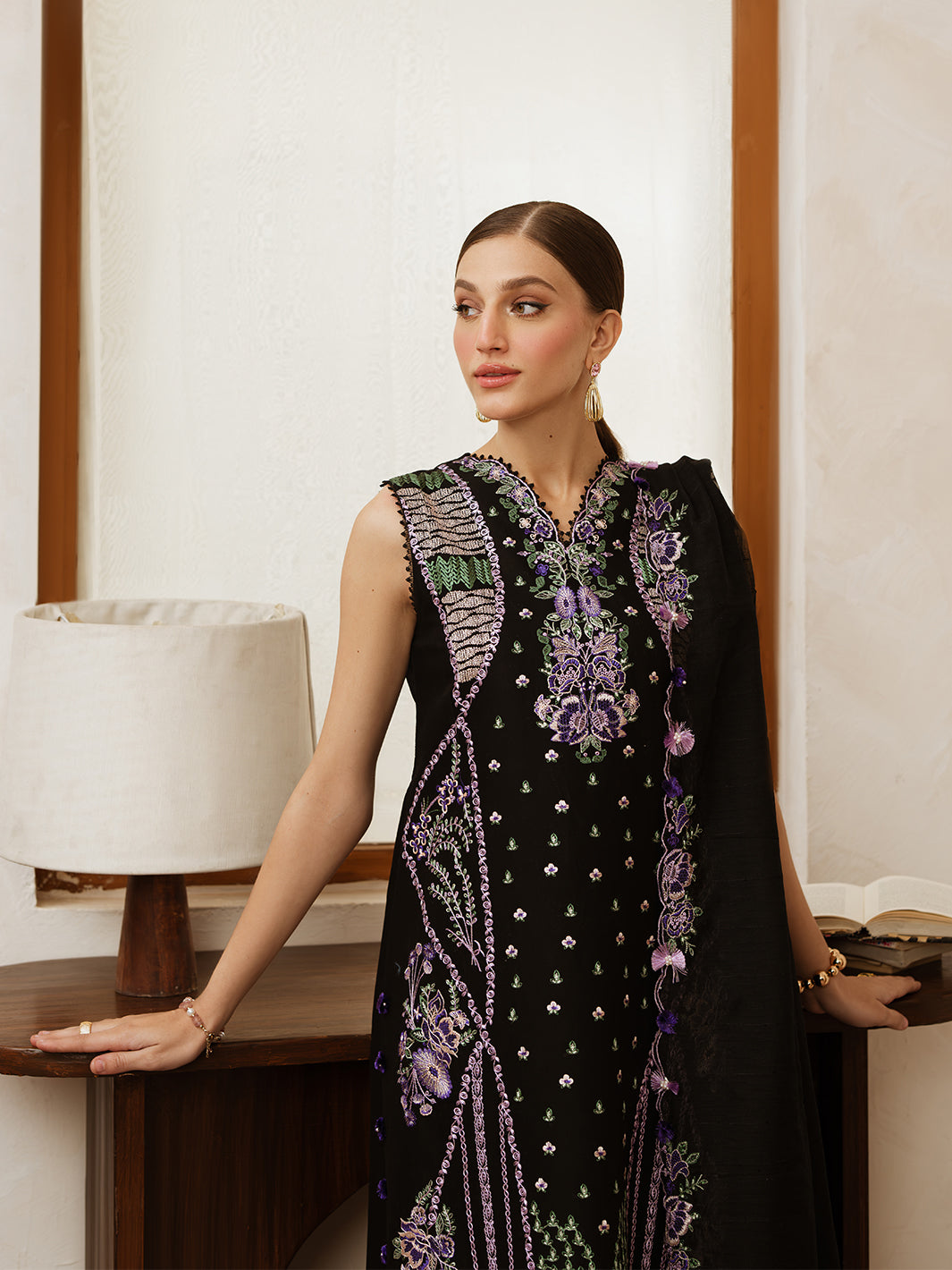 Mahnur | Florence Luxury Lawn 25 | AALEEN -  Mahnur Ladies Clothes - Original Designer Dress - House of Maryam