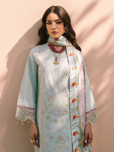 Mahnur | Dahlia Luxury Lawn 25 | Advina -  Mahnur Ladies Clothes - Original Designer Dress - House of Maryam