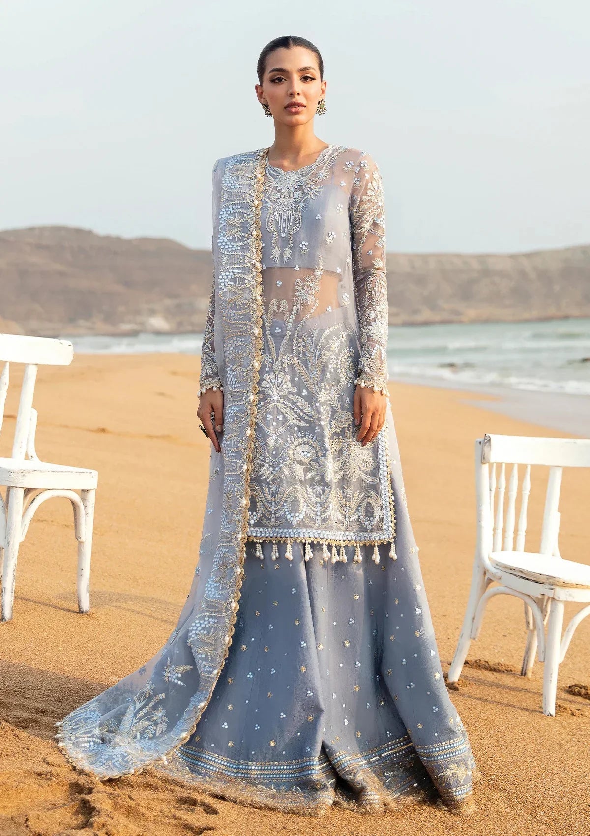 Afrozeh | Dastangoi Wedding Formal'24 | AWE-01 NASHMIA by Designer Afrozeh - House of Maryam - Pakistani Designer Ethnic Wear in {{ shop.shopifyCountryName }}