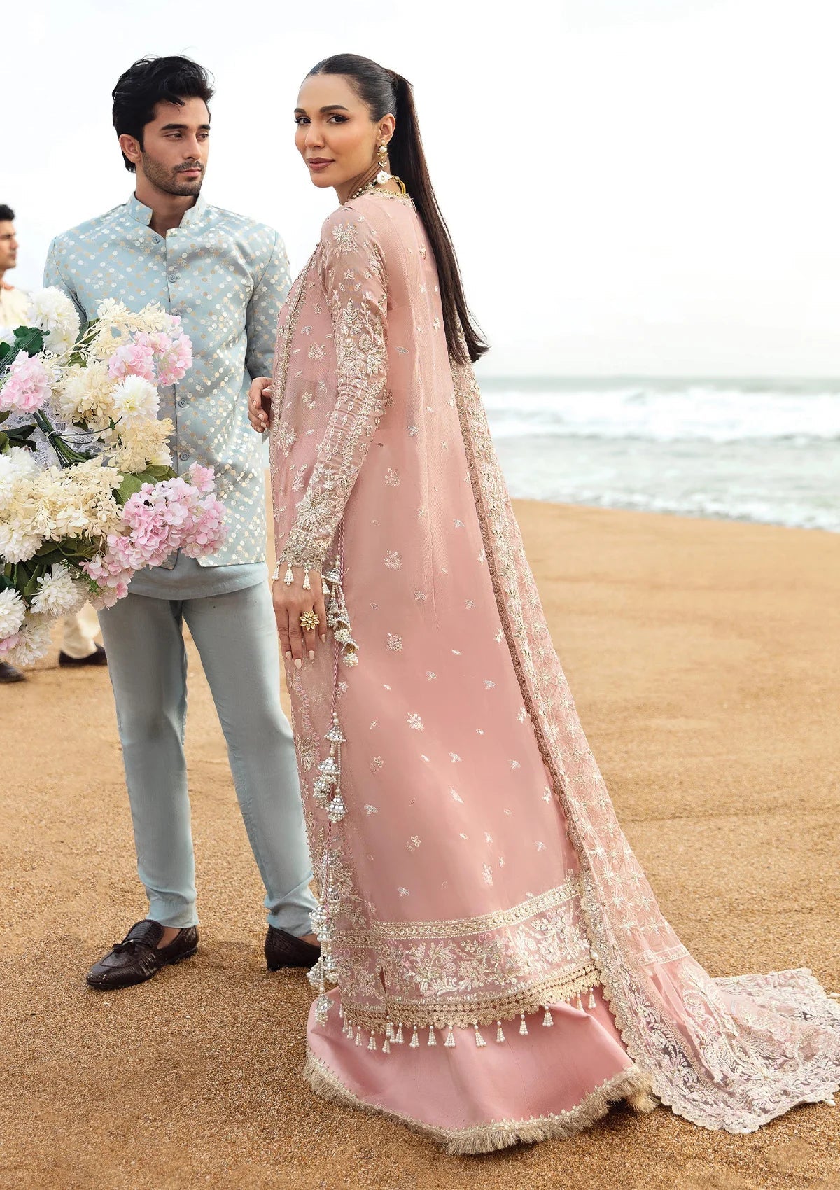 Afrozeh | Dastangoi Wedding Formal'24 | AWE-03 SHAZMA -  Afrozeh Bridal - Original Designer Dress - House of Maryam