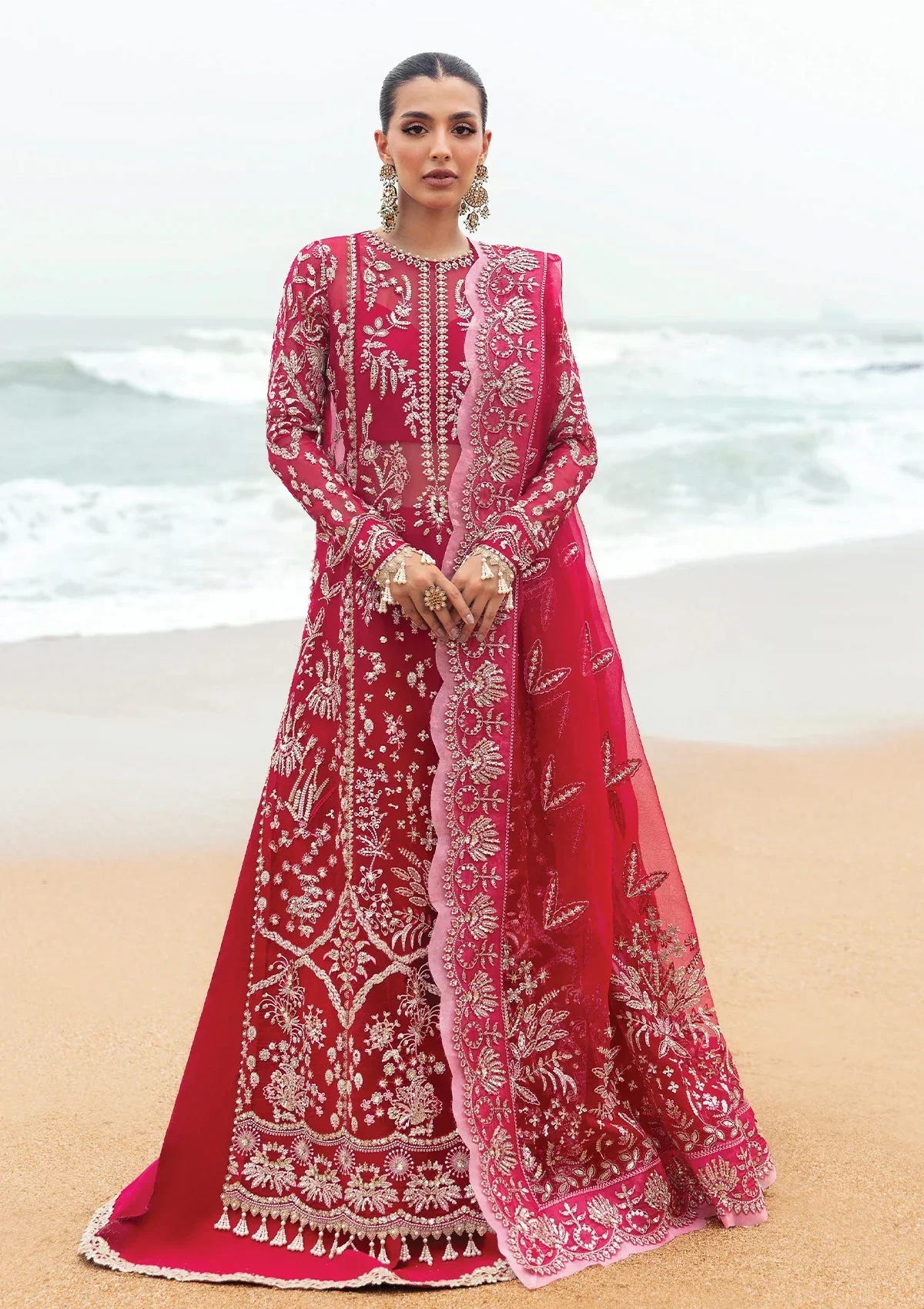 Afrozeh | Dastangoi Wedding Formal'24 | AWE-04 NAGEEN -  Afrozeh Bridal - Original Designer Dress - House of Maryam