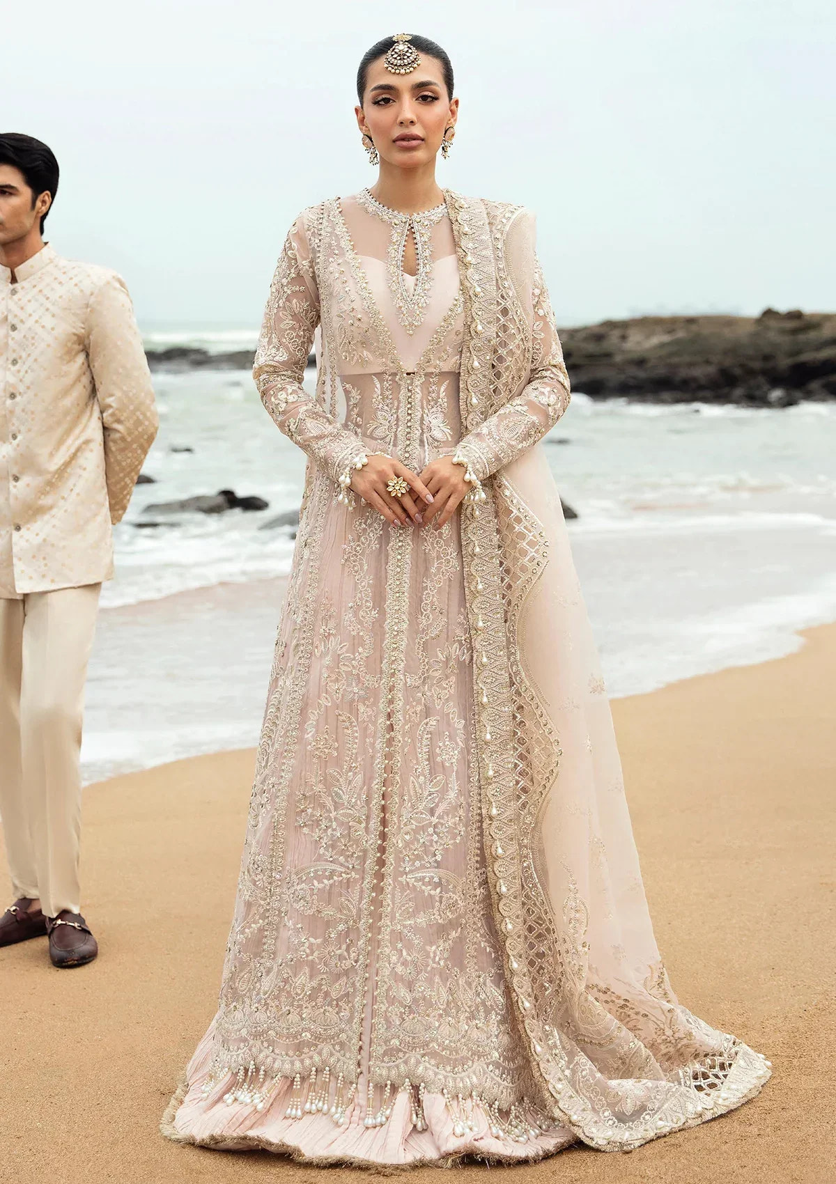 Afrozeh | Dastangoi Wedding Formal'24 | AWE-05 SHAHNOOR -  Afrozeh Bridal - Original Designer Dress - House of Maryam
