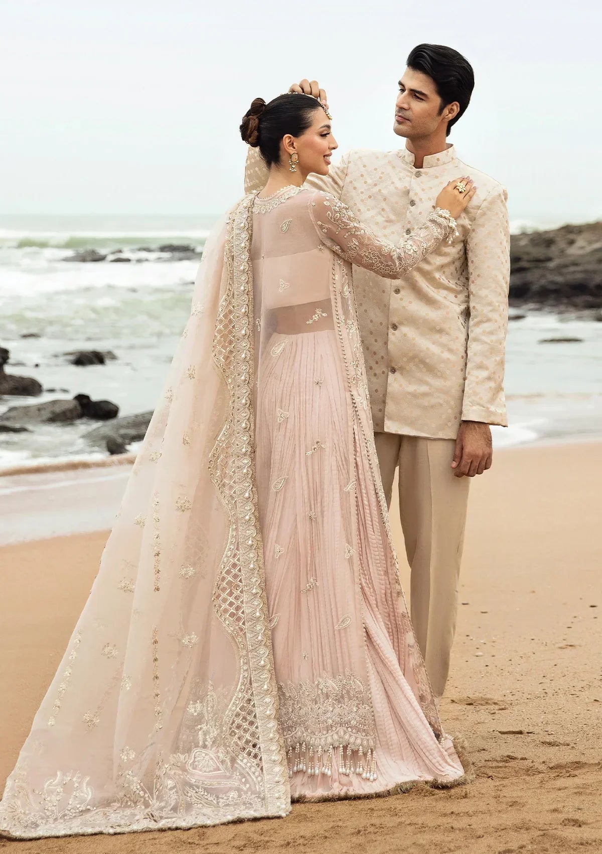 Afrozeh | Dastangoi Wedding Formal'24 | AWE-05 SHAHNOOR -  Afrozeh Bridal - Original Designer Dress - House of Maryam