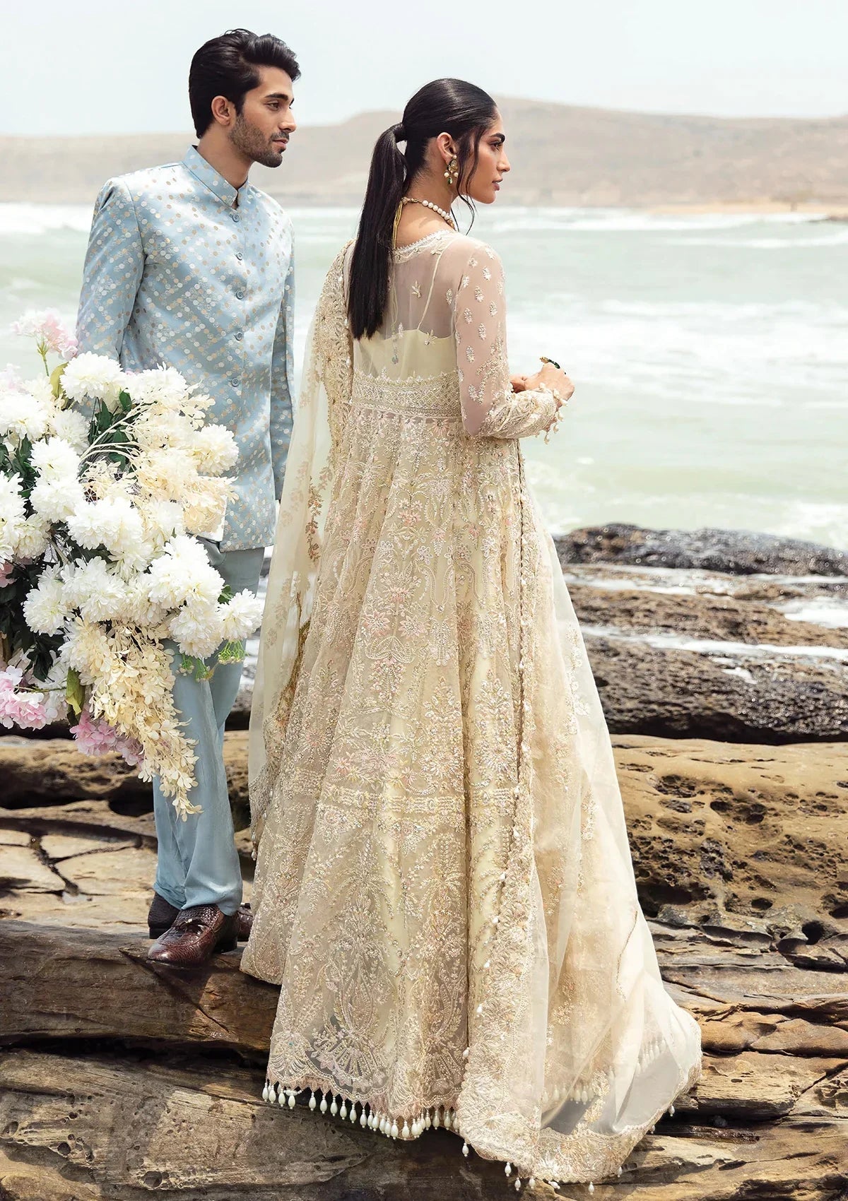 Afrozeh | Dastangoi Wedding Formal'24 | AWE-06 AROOHI -  Afrozeh Bridal - Original Designer Dress - House of Maryam