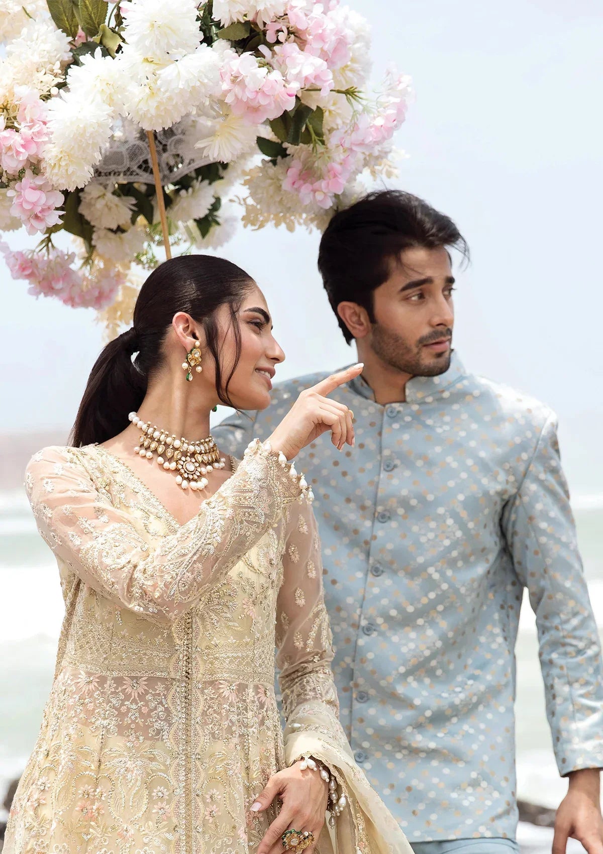 Afrozeh | Dastangoi Wedding Formal'24 | AWE-06 AROOHI -  Afrozeh Bridal - Original Designer Dress - House of Maryam