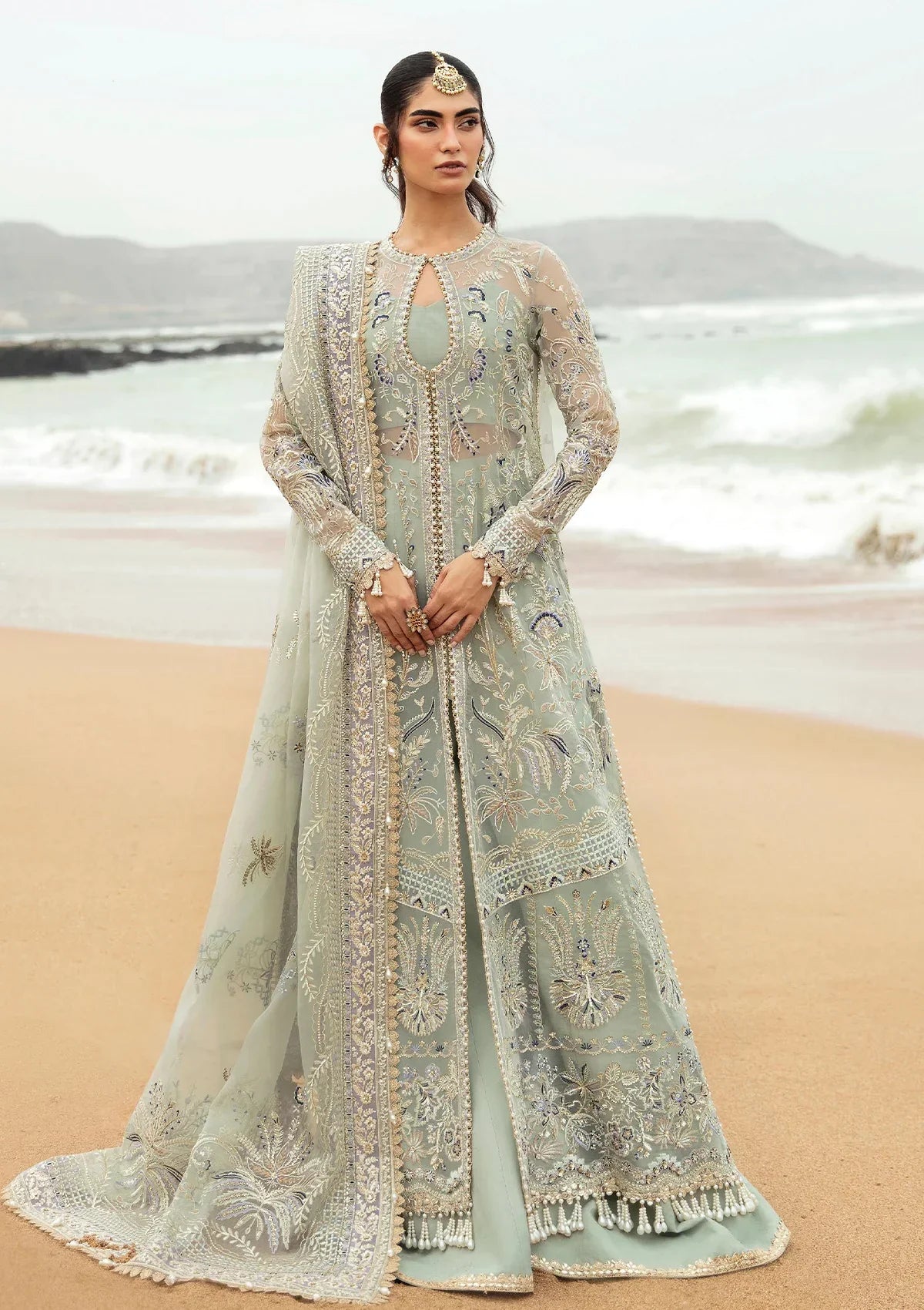 Afrozeh | Dastangoi Wedding Formal'24 | AWE-08 SHANZAY -  Afrozeh Bridal - Original Designer Dress - House of Maryam