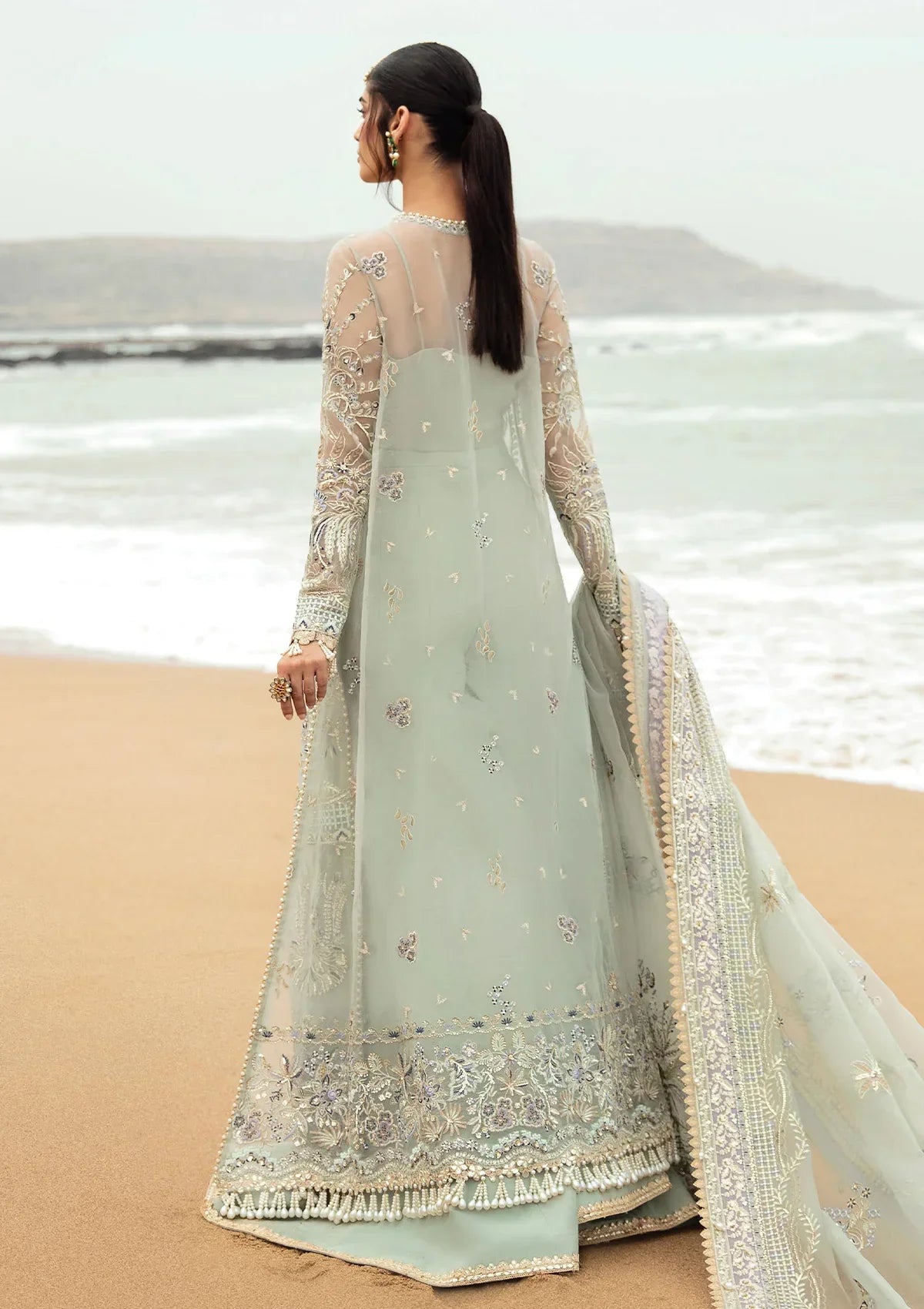 Afrozeh | Dastangoi Wedding Formal'24 | AWE-08 SHANZAY -  Afrozeh Bridal - Original Designer Dress - House of Maryam